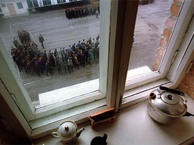 Вид из окна на тюремный двор. фото с сайта Photographer.Ru