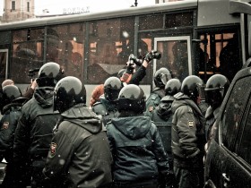 Задержания 10 марта в Петербурге. Фото Валентины Романовой