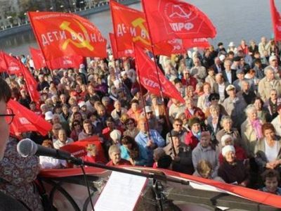 Митинг "детей войны". Фото: Сергей Попов, Каспаров.Ru