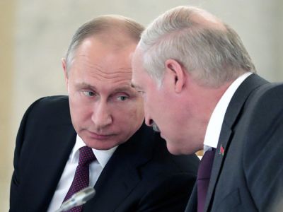 Владимир Путин и Александр Лукашенко. Фото: Reuters
