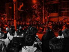 Протесты против коронавирусных ограничений в КНР. Фото: t.me/mozhemobyasnit