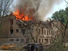 Удар по больнице. Фото: УНИАН