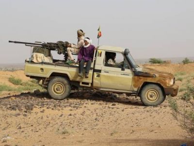 Туарегские повстанцы на "тачанке". Фото: Getty Images