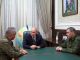 Путин, Шойгу и Герасимов в штабе Южного военного округа, 10.11.23. Фото: kremlin.ru