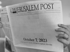 Газета "The Jerusalem Post" к годовщине террористической атаки на Израиль. Фото: t.me/alexander_rodnyansky